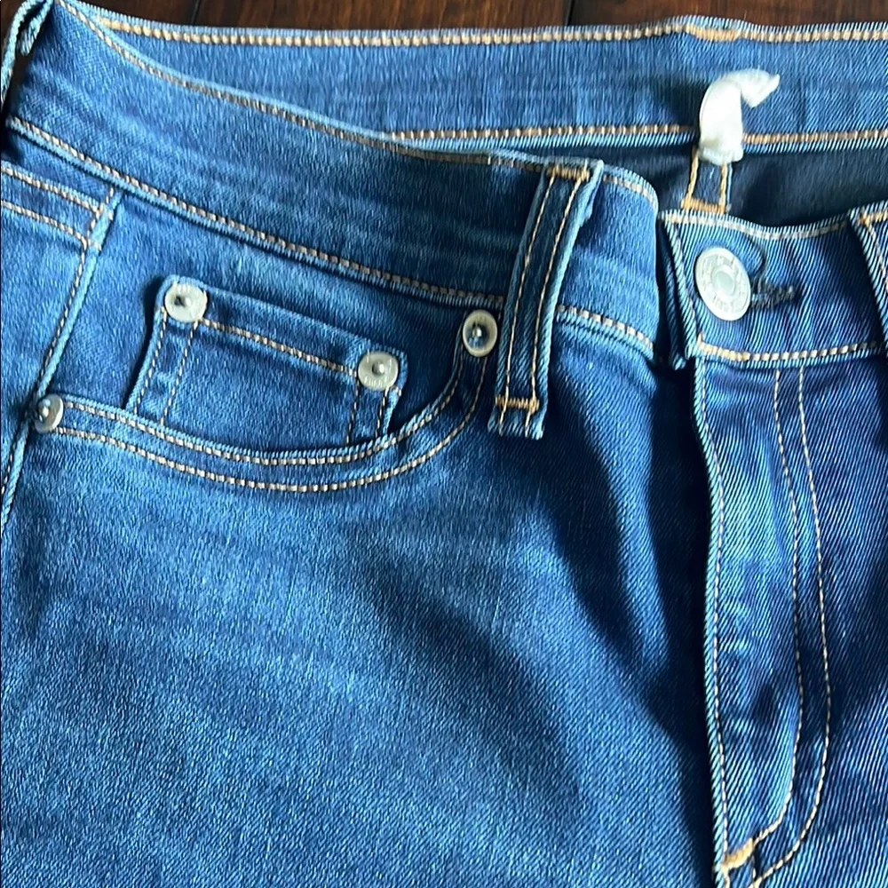 Rag & Bone Blue Denim Jeans - Picture 4 of 6